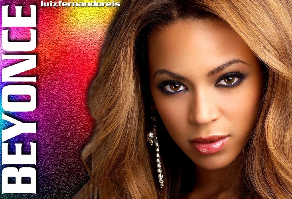 Ein bearbeitetes Bild mit einem Foto eines Sängers und seinem Namen daneben.