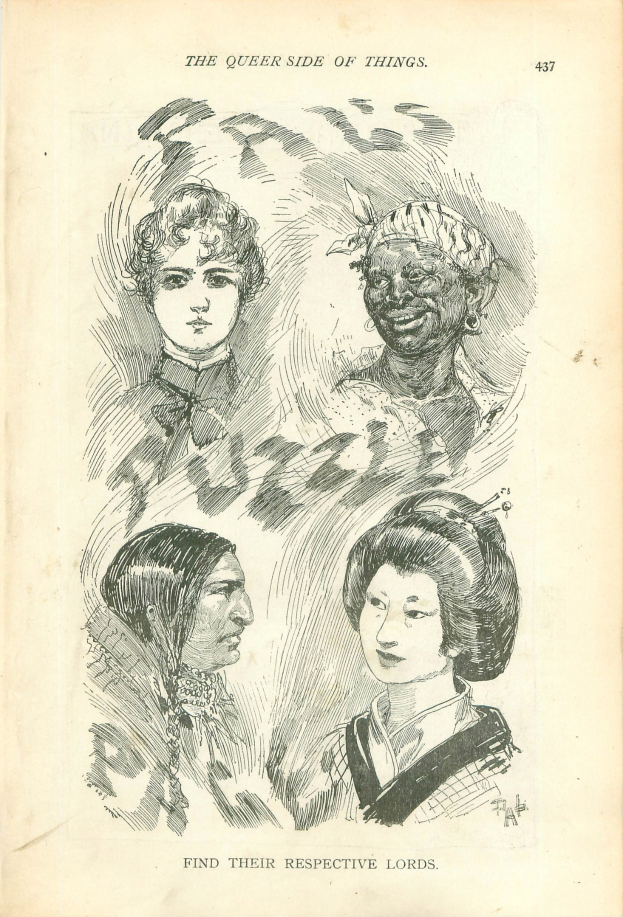 Ein Buch mit dem Titel "Die queere Seite der Dinge" mit vier illustrierten Frauenköpfen auf dem Cover.