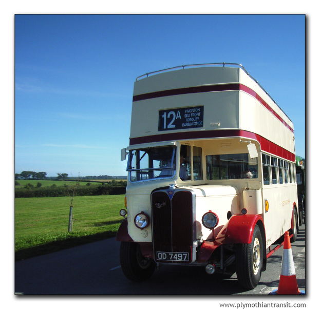 Eine Person in einem Fahrzeug auf der Straße mit Bäumen, Gras und Himmel auf der linken Seite, ein Verkehrskegel und ein Wasserzeichen in der rechten unteren Ecke.