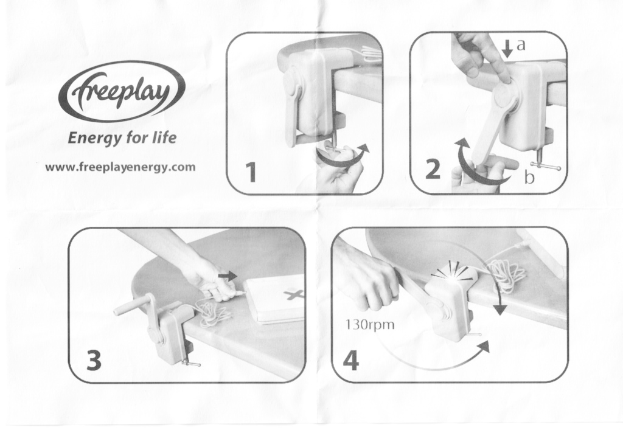 Eine Person hält ein Gerät, während ein weiteres Gerät und ein Kabel auf einem Tisch liegen, mit Text oben im Bild.